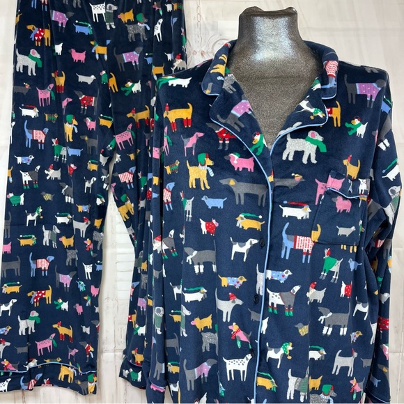 Secret Treasures 2X (18W/20W) Fleece Pajama Set - Picture 3 of 12